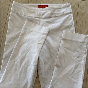 Crazy Larry  White Skinny Pull-On Pants size 8